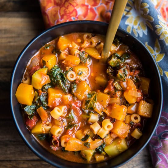 Butternut Squash Minestrone