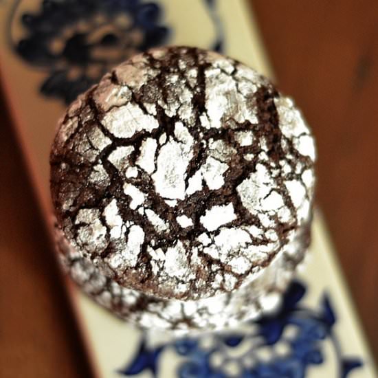 Chocolate Crinkle Cookies