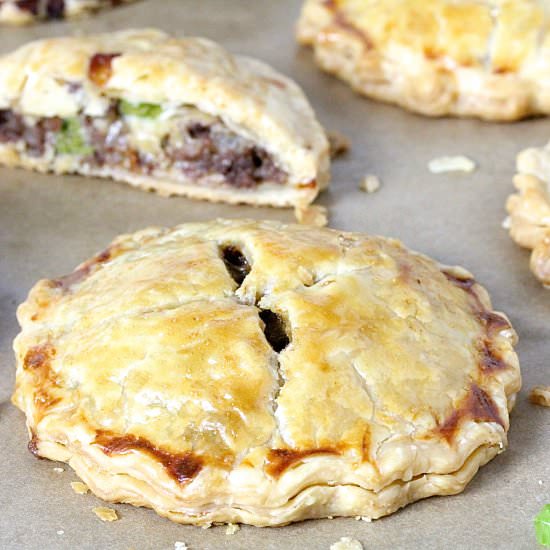 Philly Cheesesteak Hand Pies