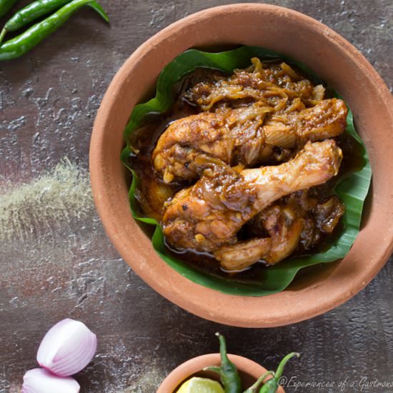 Kosha Murgi (Chicken in a Spicy Dry Rub)