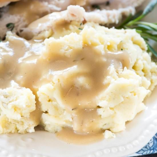 Crockpot Mashed Potatoes