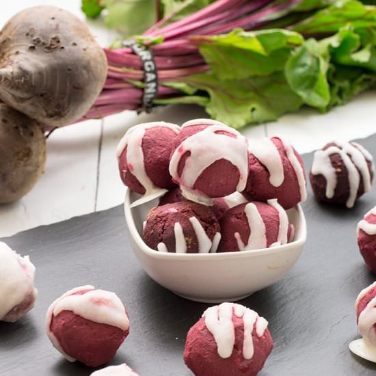 Red Velvet Protein Bites