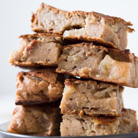One Bowl Banana Apple Pie