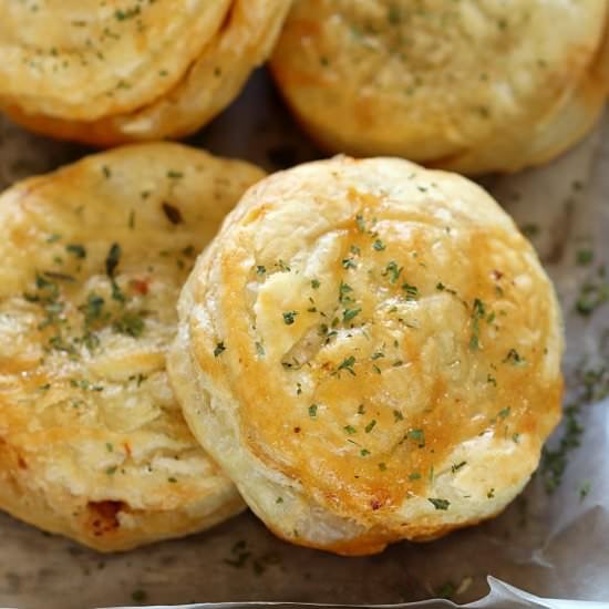 Minced Chicken Puffs