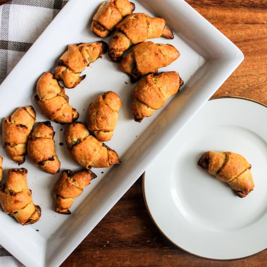 Gluten Free Pumpkin Rugelach