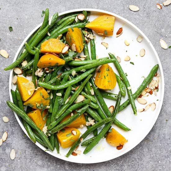 Green Beans and Golden Beets