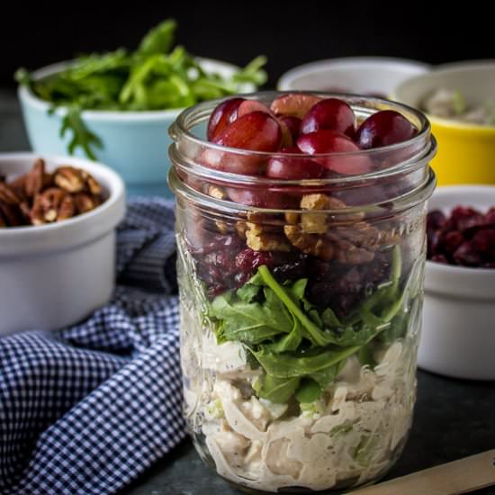 Turkey Salad in a Jar