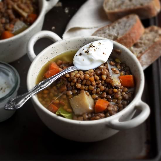 French Lentil Soup