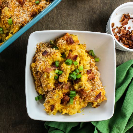 Bacon Butternut Mac & Cheese