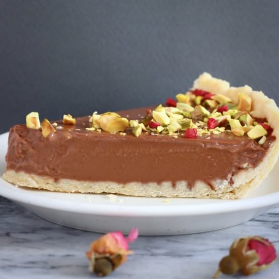 Gluten-Free Vegan Chocolate Tart