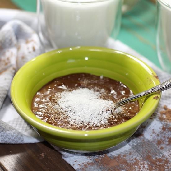 Vegan Chocolate Pudding