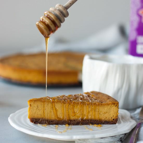 Pumpkin Chai Cheesecake