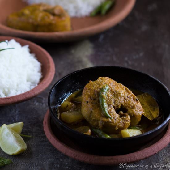 Shol Mulo (Shol Fish with Radish)