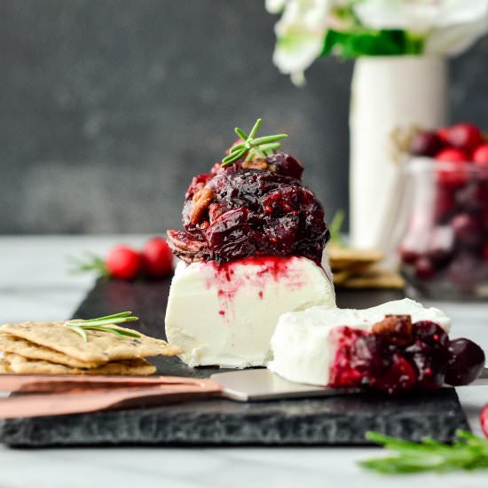 Maple & Cranberry Goat Cheese