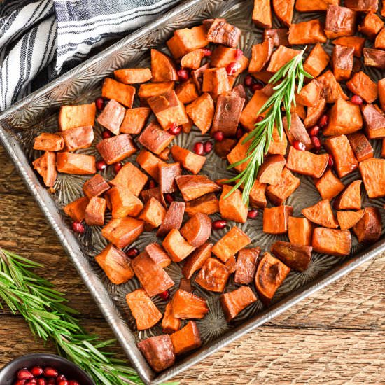 Cinnamon Roasted Sweet Potatoes