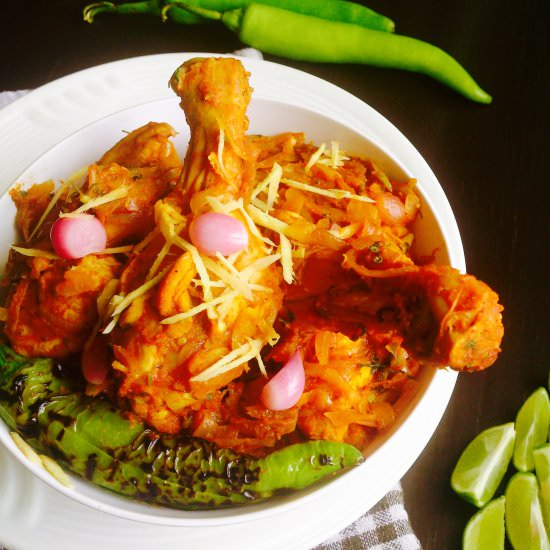 Pickled Onion Chicken Curry