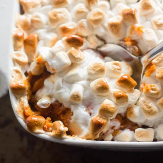 Vegan Sweet Potato Casserole
