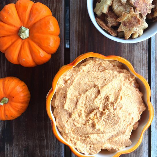 Lighter Than Air Pumpkin Mousse Dip