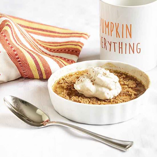 Maple Pumpkin Creme Brulee