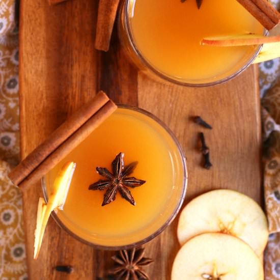 Orange Bourbon Apple Cider