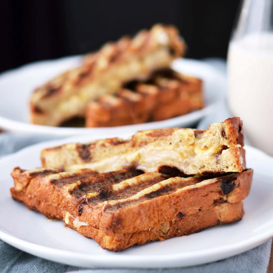 Pear & Gouda French Toast Sandwich