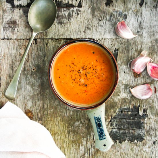 Sundried Tomato & Cauliflower Soup