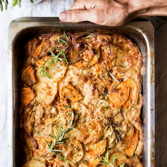 Vegan Scalloped Potatoes (GF)