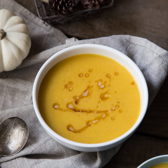 Bourbon Butternut Squash Soup