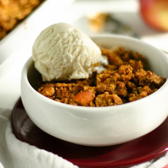 Apple-Pumpkin Crisp