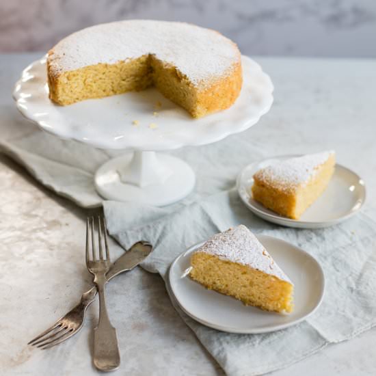 Lemon Polenta Cake