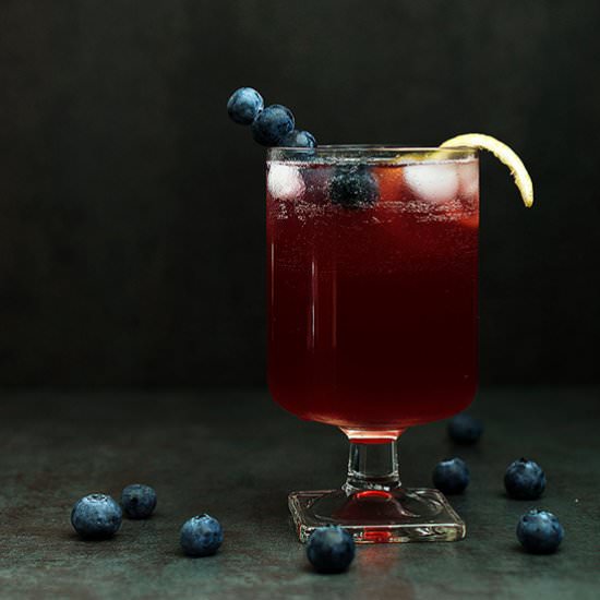 Blueberry Limoncello Cocktail