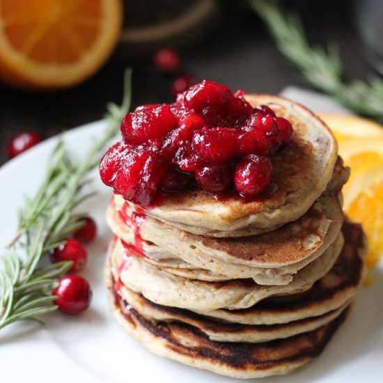 Ricotta Orange Pancakes