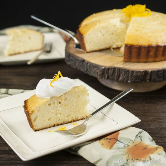 Cardamom Orange Yogurt Cake