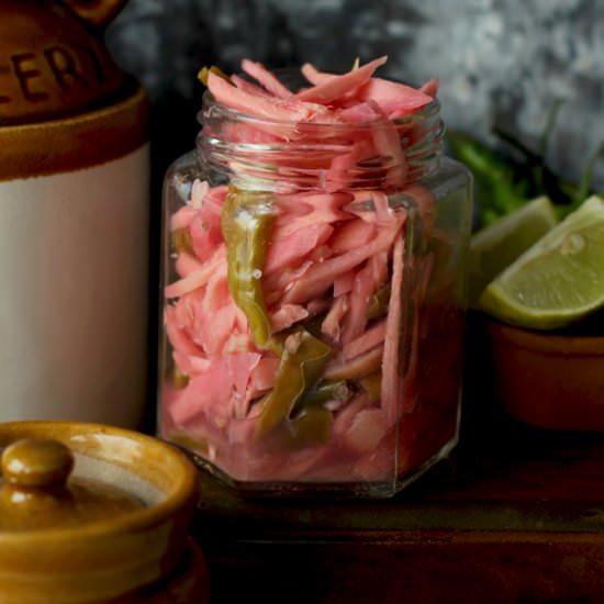 Instant Ginger Pickle