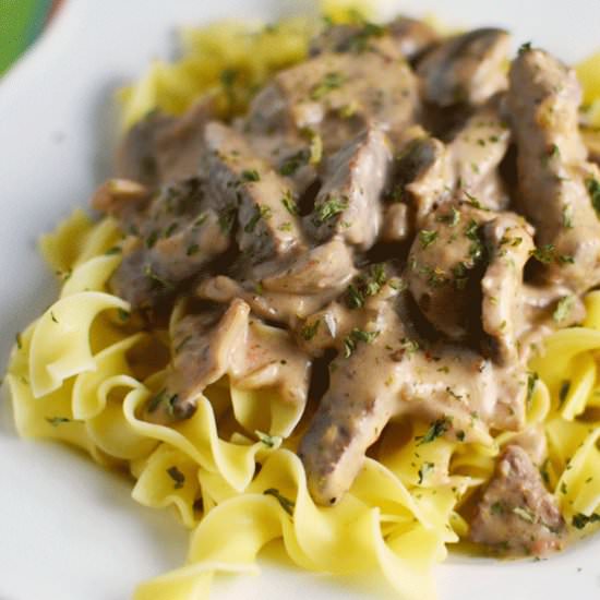 Best Beef Stroganoff