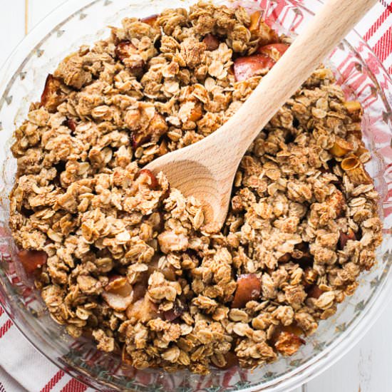 Healthy Apple Crisp