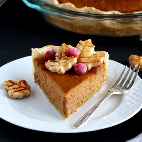 Classic American Pumpkin Pie