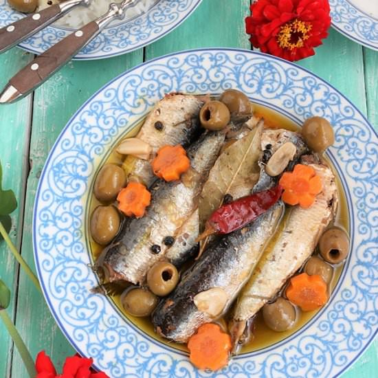Homemade Spanish Sardines