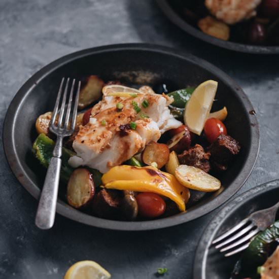 Macanese Broiled Fish with Potato