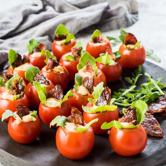 Mini BLT Cups
