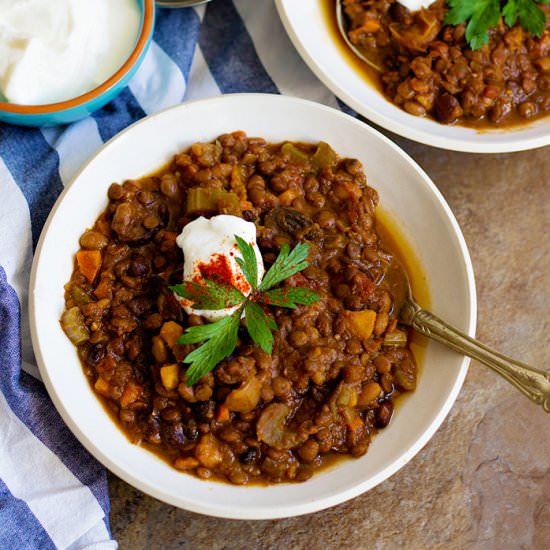 Quick Vegetarian Chili
