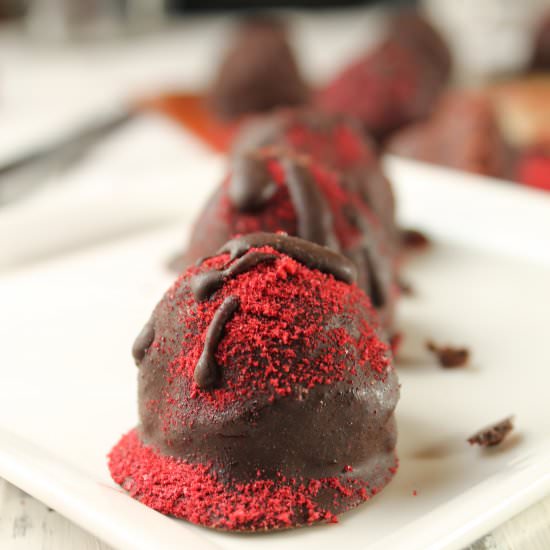 Paleo Raspberry Truffles