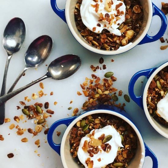 Hazelnut Sesame Granola