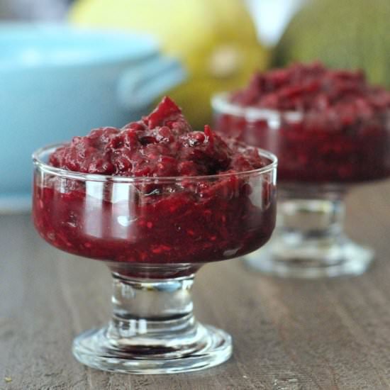 Ginger Cranberry Sauce