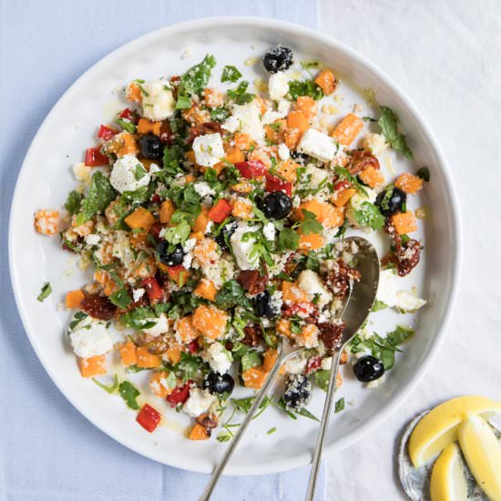 Pumpkin & Feta Cauli Tabbouleh