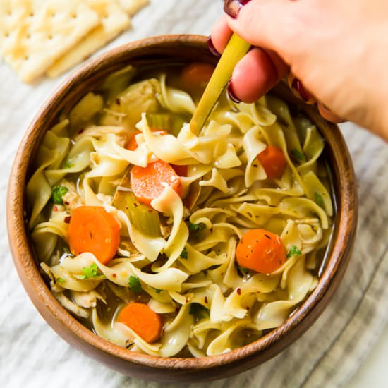 Easy Chicken Noodle Soup