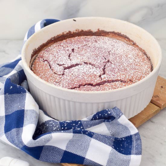 Purple Sweet Potato Souffle