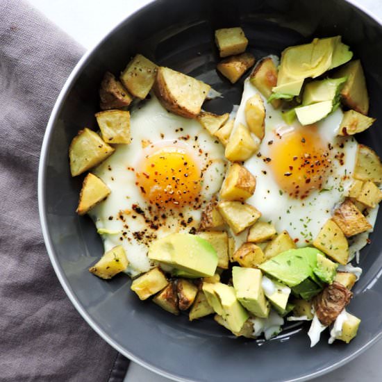 Egg and Potato Sheet Pan Breakfast