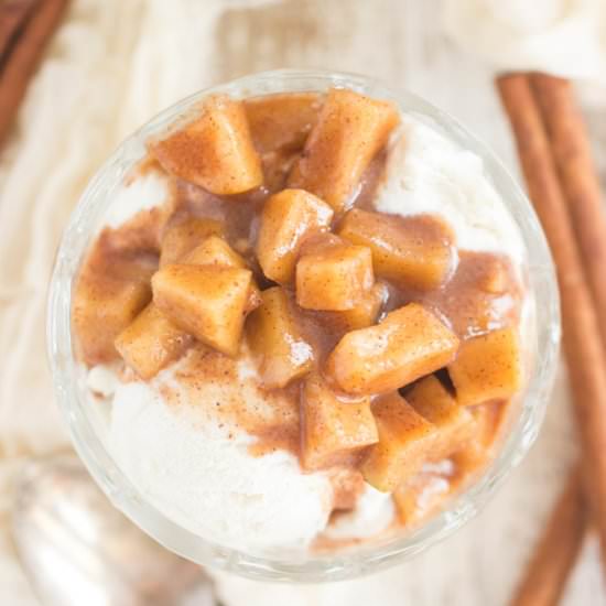 Crock Pot Cinnamon Apples