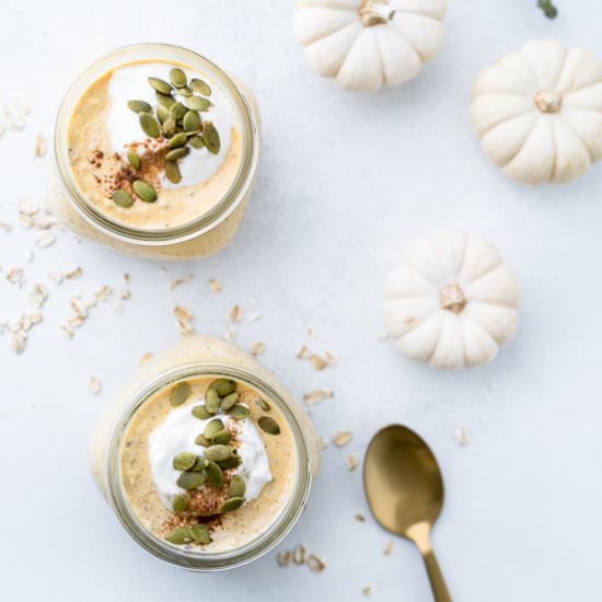 Pumpkin Pie Overnight Oats